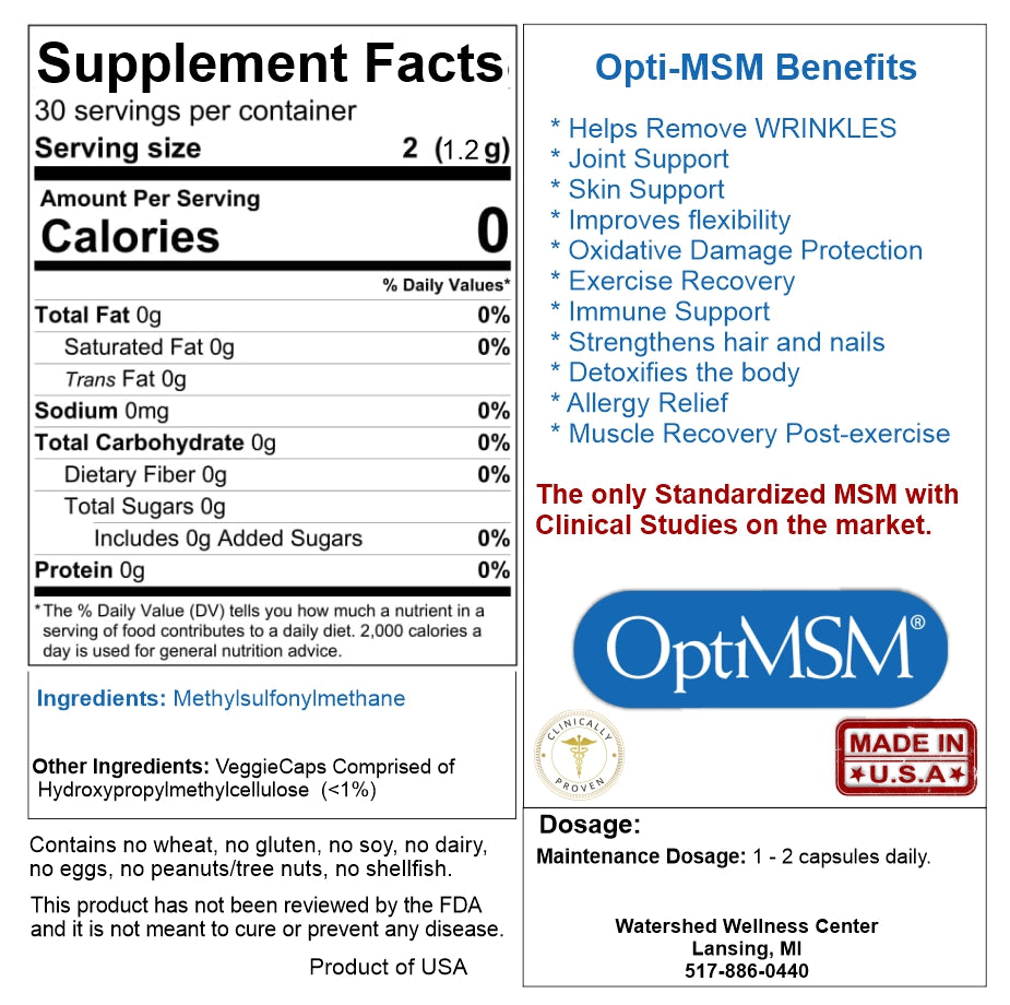 OptiMSM Capsules