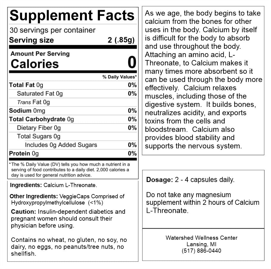 Calcium L-Threonate Capsules