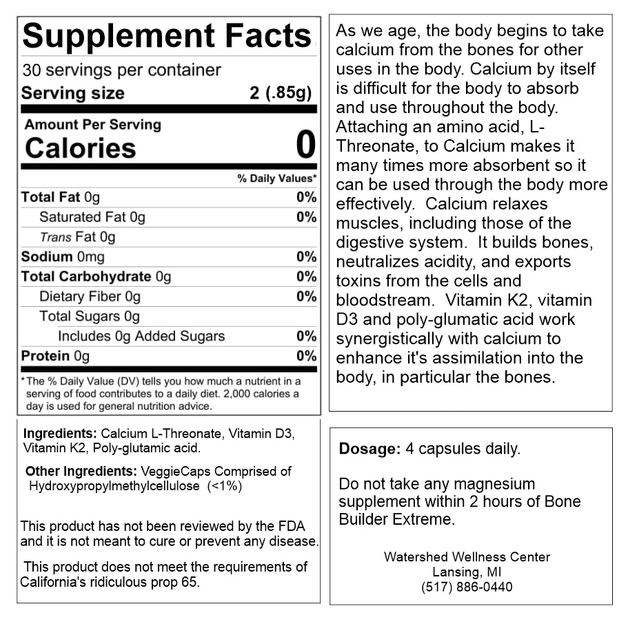 Bone Builder Extreme - 60 Capsules