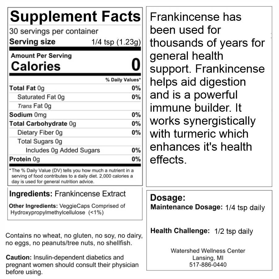 Frankincense Powder 2oz
