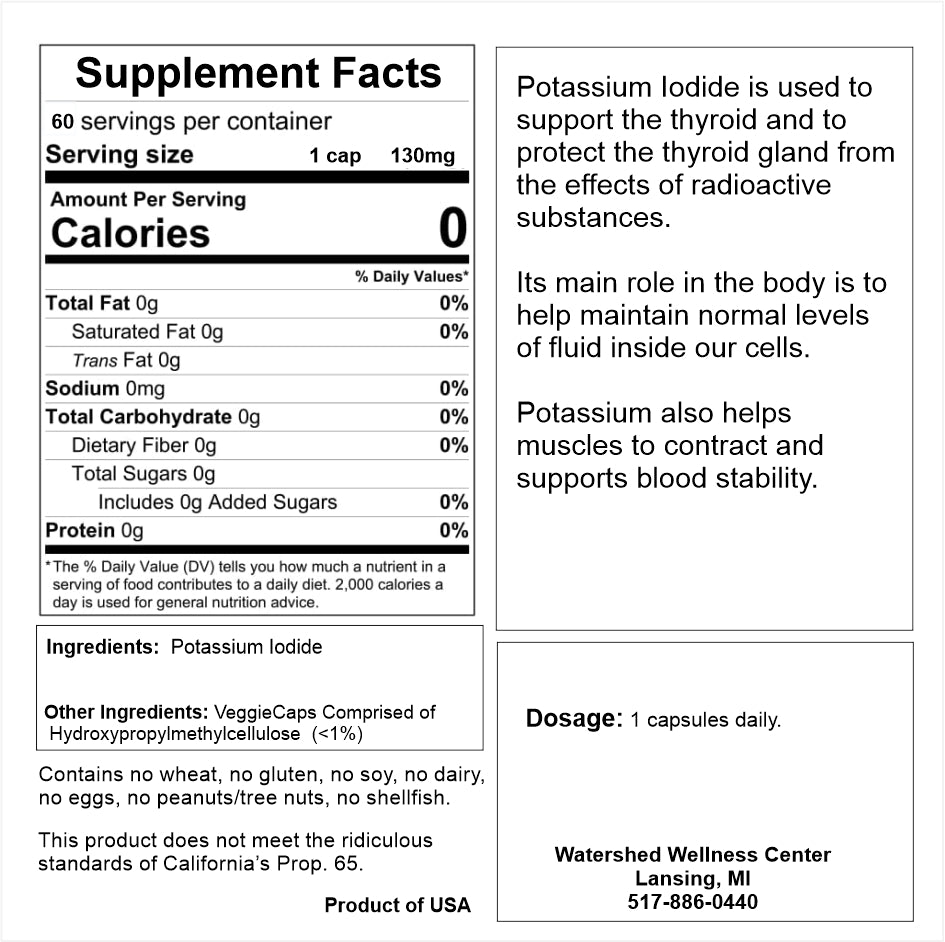 Potassium Iodide w/Maltodextrin