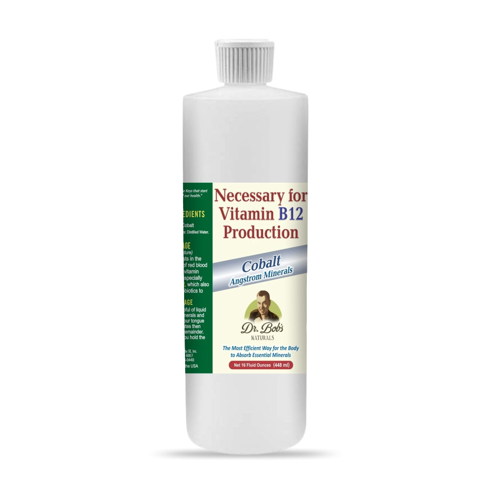 Cobalt - (16 Oz. Bottle) - Necessary For Vit. B12 Production