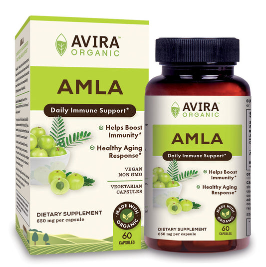 Avira Organic Amla 60 Capsules