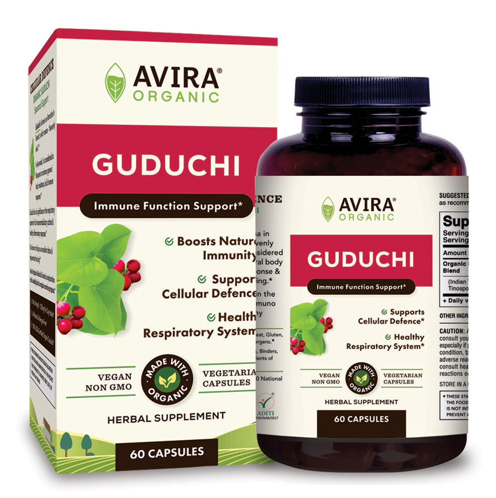 Avira Organic Guduchi (60 Capsules)