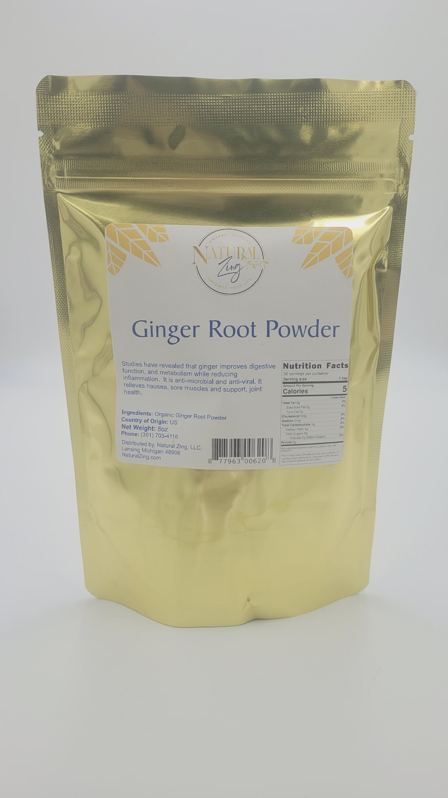 Ginger Powder 8 oz