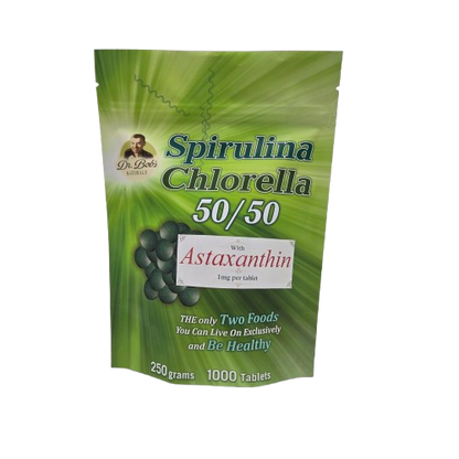 Chlorella/Spirulina Tablets with Astaxanthin