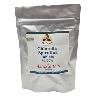 Chlorella/Spirulina Tablets with Astaxanthin