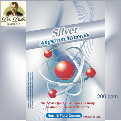 Dr. Bob's Angstrom - Silver 200 16 oz Bottle