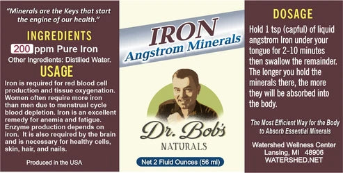 Dr. Bob's Angstrom - Iron