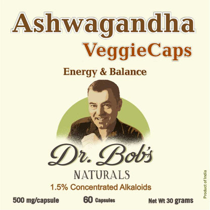 Dr. Bob's Ashwagandha Capsules