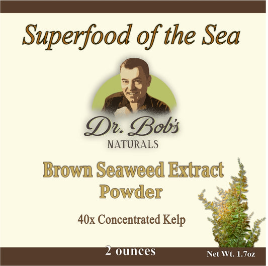 Dr. Bob's Brown Seaweed Extract 2 ounce