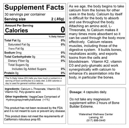 Bone Builder Extreme - 60 Capsules
