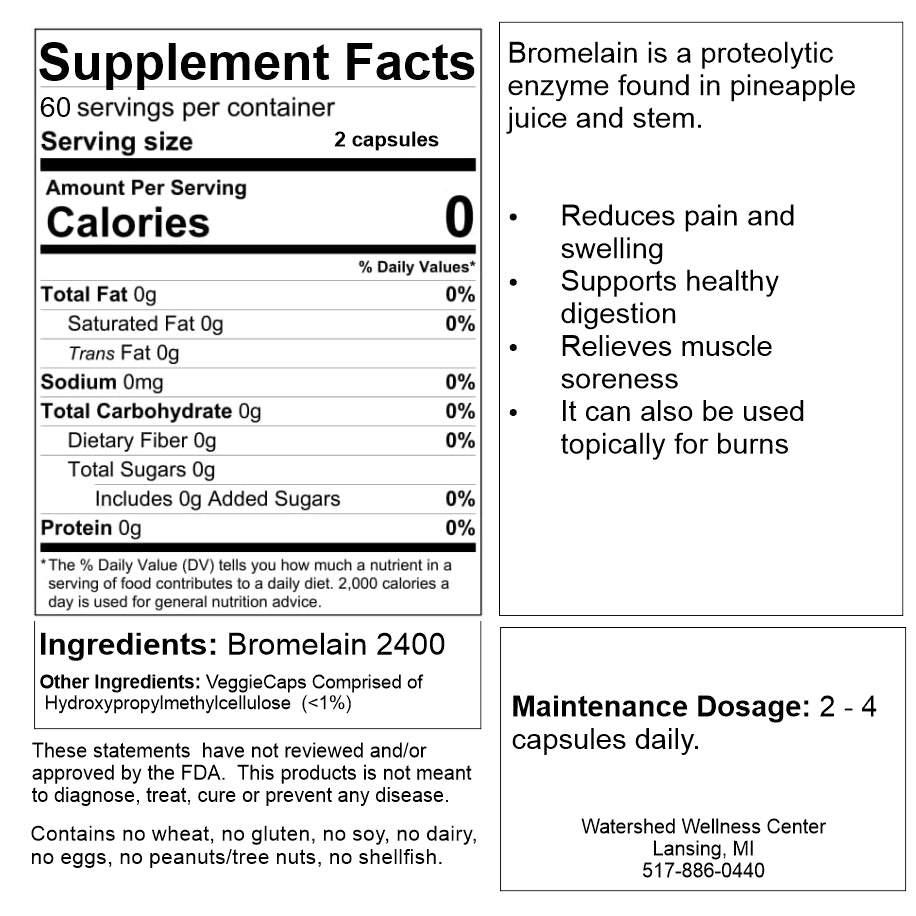 Bromelain Capsules