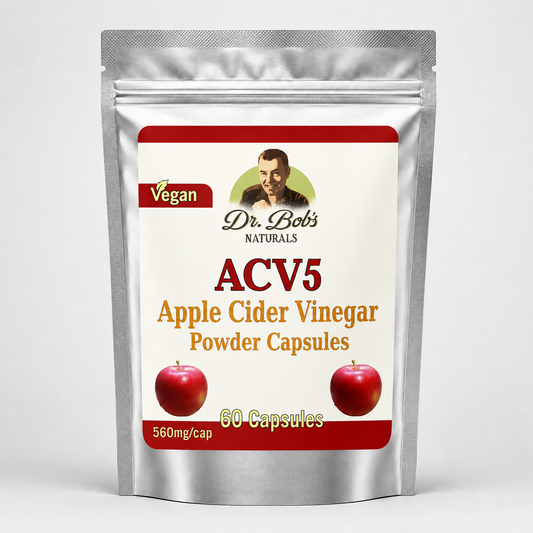 Dr. Bob's Apple Cider Vinegar Capsules (60 Capsules)