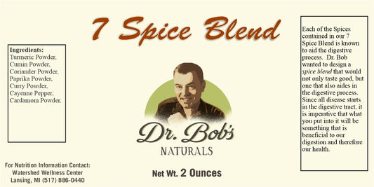 Dr. Bob's 7 Spice Blend