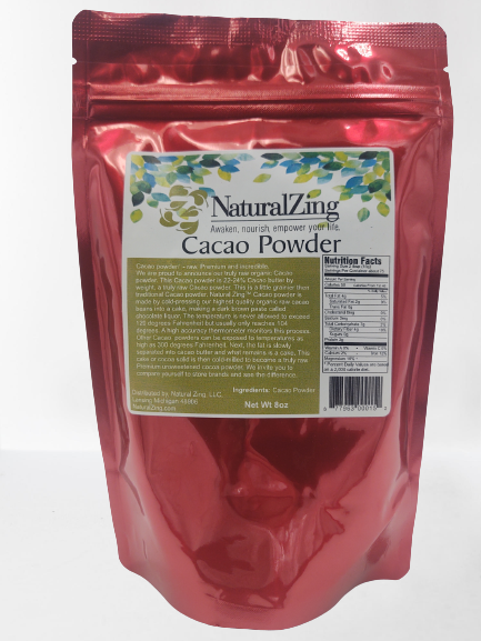Cacao Powder 8 Oz