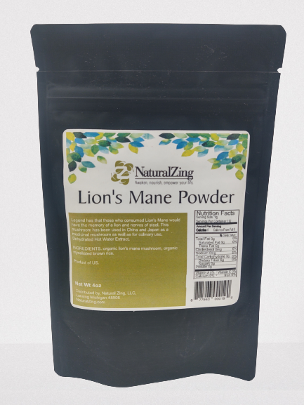 Lion&#39;s Mane Mushroom Powder 4oz