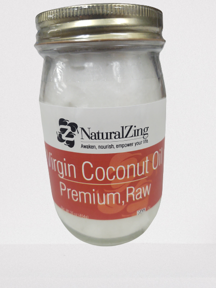 Coconut Oil 16oz (Premium, Raw, Virgin)