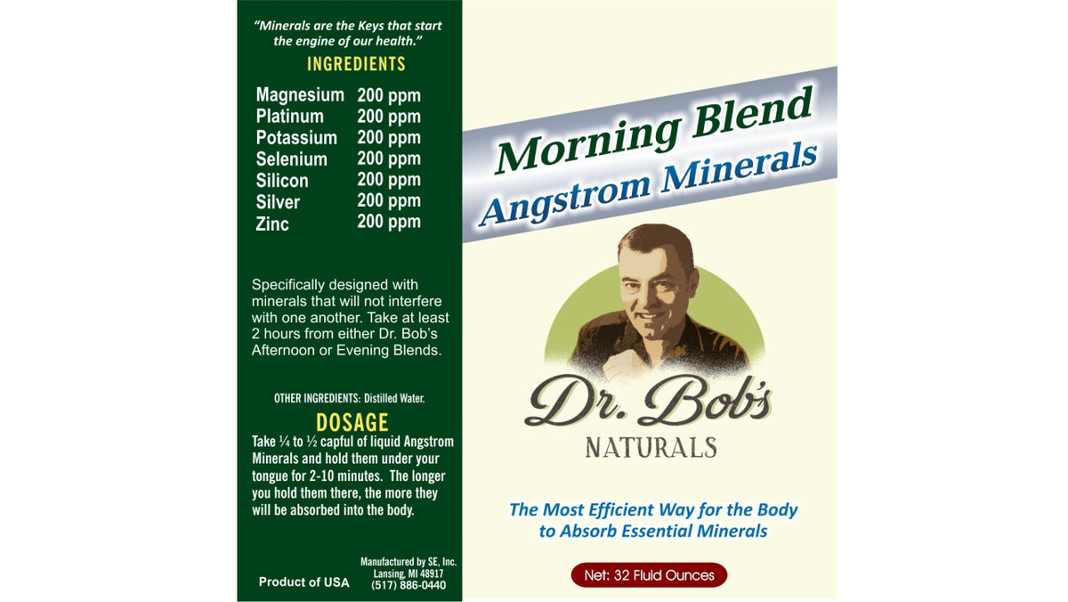 Angstrom Minerals - Morning Blend (32 oz. Bottle)