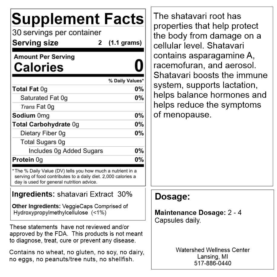 Shatavari (60 Capsules)