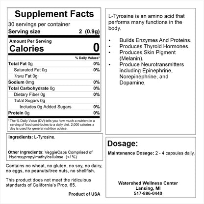 L-Tyrosine Capsules