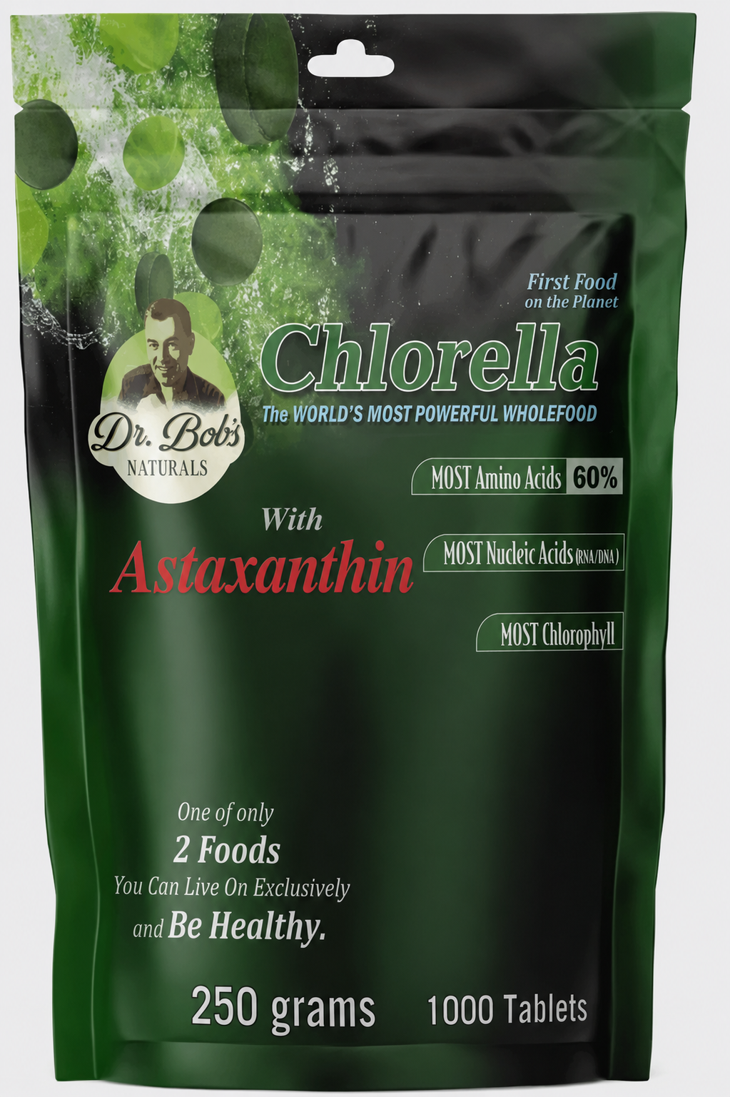Chlorella Tablets with Astaxanthin