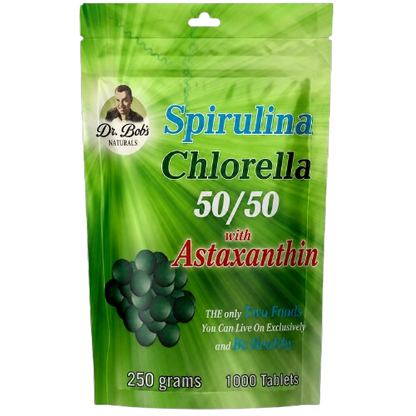 Chlorella/Spirulina Tablets with Astaxanthin