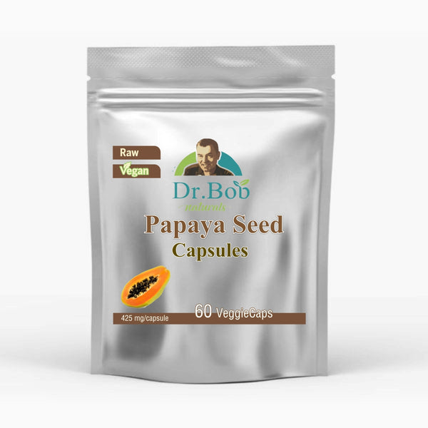 Detox Papaya Seed Powder Capsules 60 Capsules watershedwellness