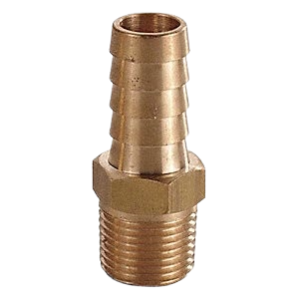 1/4" Brass Hose Barb